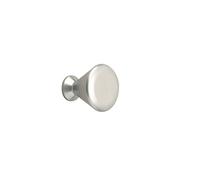 Metafranc Pomello per mobili Ø 21 mm - aspetto alluminio - lavorazione di alta qualità - bello e decorativo - incl. materiale di montaggio/guarnizione per mobili/pomelli / 122671