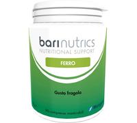 BariNutrics Ferro Fragola - In Caso di Stanchezza e Fatica - 90 Compresse Masticabili