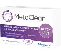 metagenics MetaClear Integratore Fegato Confezione 60 Compresse
