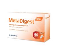 Metagenics MetaDigest Total - Aiuta Digestione Riduce Gonfiore - 60 Capsule | Mi