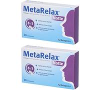 Metagenics MetaRelax Notte 30 Compresse 2x30 pz Compresse