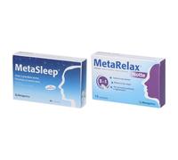 Metagenics MetaSleep® Compresse + Metagenics MetaRelax Notte 15 Compre
