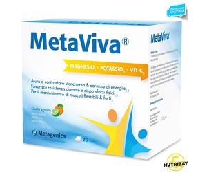 Metagenics MetaViva MgK Vit. C - 20 bustine Integratore multivitaminico