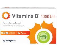 Metagenics Vitamina D 1000 U.I. Integratore Sistema Immunitario E Ossa 168 Compresse