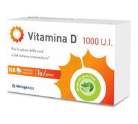 Metagenics Vitamina D 1000 UI 168 Compresse Masticabili Gusto Lime - Integratore Per Le Ossa