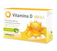 Metagenics Vitamina D 400 U.I salute delle ossa e del sistema immunitario 168 compresse masticabili gusto lime