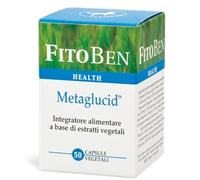 Fitoben Integratore alimentare Metaglucid – per metabolismo dei carboidrati – 50 capsule