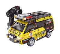 MetaHrystynx Auto RC Van in scala 1/24, 2,4 G 4WD auto da deriva ad alta velocità completamente proporzionale con luci a LED e funzione di retromarcia, regolabile a tre velocità, regalo per adulti