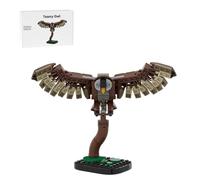 MetaHrystynx Set di costruzione di animali con gufo, modello creativo MOC da collezione, decorazione per la casa, regalo creativo per adulti o adolescenti, 212 pezzi