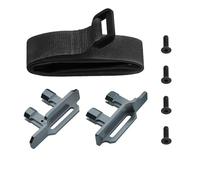 Metal 3S 4S Tall Battery Holder Mount Hold Down with Battery Strap for 1/10 for Trax-xas MAXX RC Car Upgrade Parts parte di ricambio(Dark Grey)