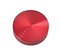 Metal Ballet Spinner Disc - Aluminum Alloy Material 8x8x2.3cm Balance Training Rotating Board - Portable Non Slip Dance Practice Tool - For Children Adults Ballet Gymnastics And Figure Skating