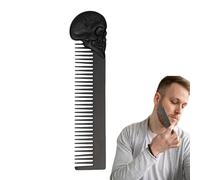 Metal Beard Comb - Retro Zinco Lega Hairdressing Comb For Mustache Shaping
