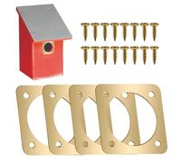 Metal Bird House Guard - 4pcs Bird House Replacement Guards | Metal Birds