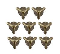 Metal Box Protettori Angolare Scatola in Legno Edge Guard Protector 30x30x30mm Bronzo Tone 8pz