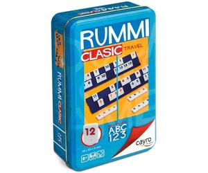 Metal box Rummi game travel Cayro