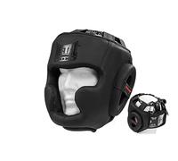 METAL BOXE - Black Light Casco da boxe integrale