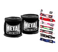 METAL BOXE - Fascia per le mani per allenamento di boxe, 2,5 m, verde/bianco/rosso