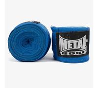 METAL BOXE - Fascia per le mani per allenamento di boxe, 4 m, blu