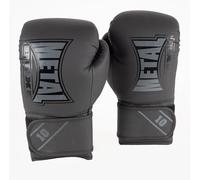 METAL BOXE Gants de Boxe Entraînement Starter Noir/Gris 10 oz