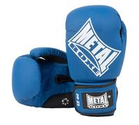 METAL BOXE - Guanti da boxe per allenamento e competizione, 08 oz, blu