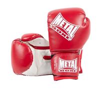 METAL BOXE - Guanti da boxe per principianti, 04 oz, rosso