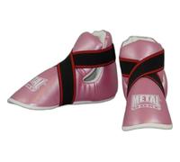 METAL BOXE - Parapiedi, Taglia M, Bianco/Rosa