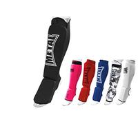 Metal Boxe Protège-tibias/pieds Bleu Taille S