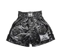 METAL BOXE Short Boxe Anglaise Mirror L, Pantaloncini Unisex Adulto, Nero, Large