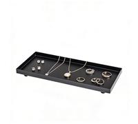 Metal Candle Tray, Rectangular Jewelry Dish Tray, Decorative Serving Trray Organizer Elegant Gold Metal Display Plate Multipurpose Storage Holder For Home Apartment Living Room Dining Table Mantel