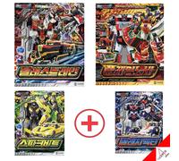 Metal Cardbot S Stagione 2 BLASTRAIN FLAMENOVA FLASHVECTOR SPARKBIT Robot...