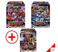 Metal Cardbot W Season3 BLAION + SOLIDHORN + NIGHTGRIFFON Fell Set...