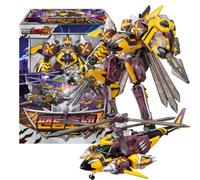 Metal Cardbot W Stagione 3 Panthom Hornet Transformer Robot Elicottero Giocat...