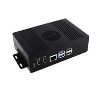 Metal Case NVME PCIE Case Flexible Power Option And Integrated Cable Management For Raspberry 5 Project