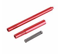 Metal Center Drive Albero universale ad alte prestazioni durevoli kit di aggiornamento della trasmissione in lega di alluminio per granito grande roccia gol di tifone 3s 1/10 (Rosso)