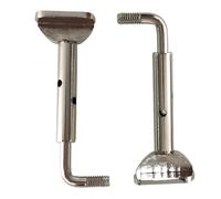 Metal Chinrest Screws, 2 x Violino Replacement Chin Rest Clamp Screws, Musical Strumento Precise Fit Parts, String Strumento Learners, Accessori per Concert Hall Performances