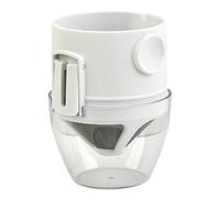 Metal Coffee Filter, Household Coffee Cup, acciaio Brew Dripper with Mug Holder, per Over Java Sifter Dripper for Home and Workplace (7,5 x 7,5 x 9,5 cm)