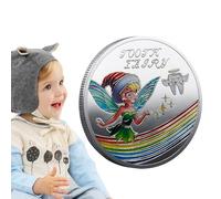 Metal Commemorative Coin - Fairy Token Award, Lost Dighe Souvenir | per il sorriso per bambini, regalo di cambio dei personalizzato, moneta in edizione limitata per il display per scaffal
