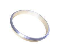 Metal Cup Seal Ring - 90mm Aluminum Gasket Replacement For Sealer Machines | Leak-Proof Sealing Ring For Paper & PP Cups In Stores & Food Trucks