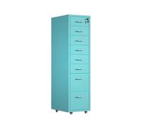 Metal Data nizer Cabinet 8 Layer Multifunzionale Ufficio Storage con Blocco File Cassetto Porta Documenti ad Alta Capacità Ideale per Archiviazione Efficiente e nization