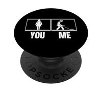 Metal Detecting I'm A Proud Dirt Fisher Women PopSockets PopGrip Adesivo