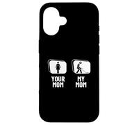 Metal Detecting Tua Mamma Mia Figlia Divertente Pesca allo Sporco Custodia per iPhone 16
