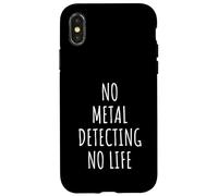 Metal Detection Caccia al tesoro Hobby Detector Beach Custodia per iPhone X/XS