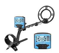 Metal detector 10'' Bobina impermeabile Maggiore precisione for principianti 5 modalità professionali Uso subacqueo e in spiaggia
