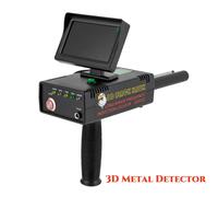 Metal Detector 3D a lungo raggio 1200M, rilevatore professionale di oro/argento/diamante con display a LED e puntamento laser - Black Hawk
