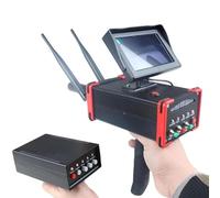 Metal detector a lungo raggio Oro Argento Gemma Diamante Sotterraneo per cacciatore di tesori 16M di profondità 100M di portata Macchina per prospezione archeologica con schermo ad alta defi