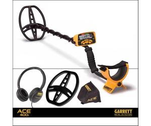 METAL DETECTOR ACE 400i GARRETT PIASTRA 11" CERCAMETALLI ORO