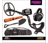 METAL DETECTOR AT MAX GARRETT PIASTRA 8.5" PROMO PINPOINTER BORSA SACCO CUFFIE