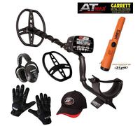 METAL DETECTOR AT MAX GARRETT PIASTRA 8.5" PROMO PINPOINTER Z-LYNK CUFFIE GUANTI