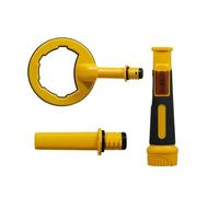 Metal Detector Completamente Impermeabile 30 M Immersione Subacquea Lago Oceanico Induzione A Impulsi Ad Alta Sensibilità Tenuto In Mano Rilevazione Accurata(2 in 1 yellow)