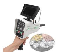 Metal detector con schermo di visualizzazione, cercatore di oro e argento ad alta precisione, profondità 30 m, portata 1000 m per rilevazione di rame, oro, argento e diamanti